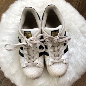 Adidas Superstars (Kids 6 or Women’s 8)